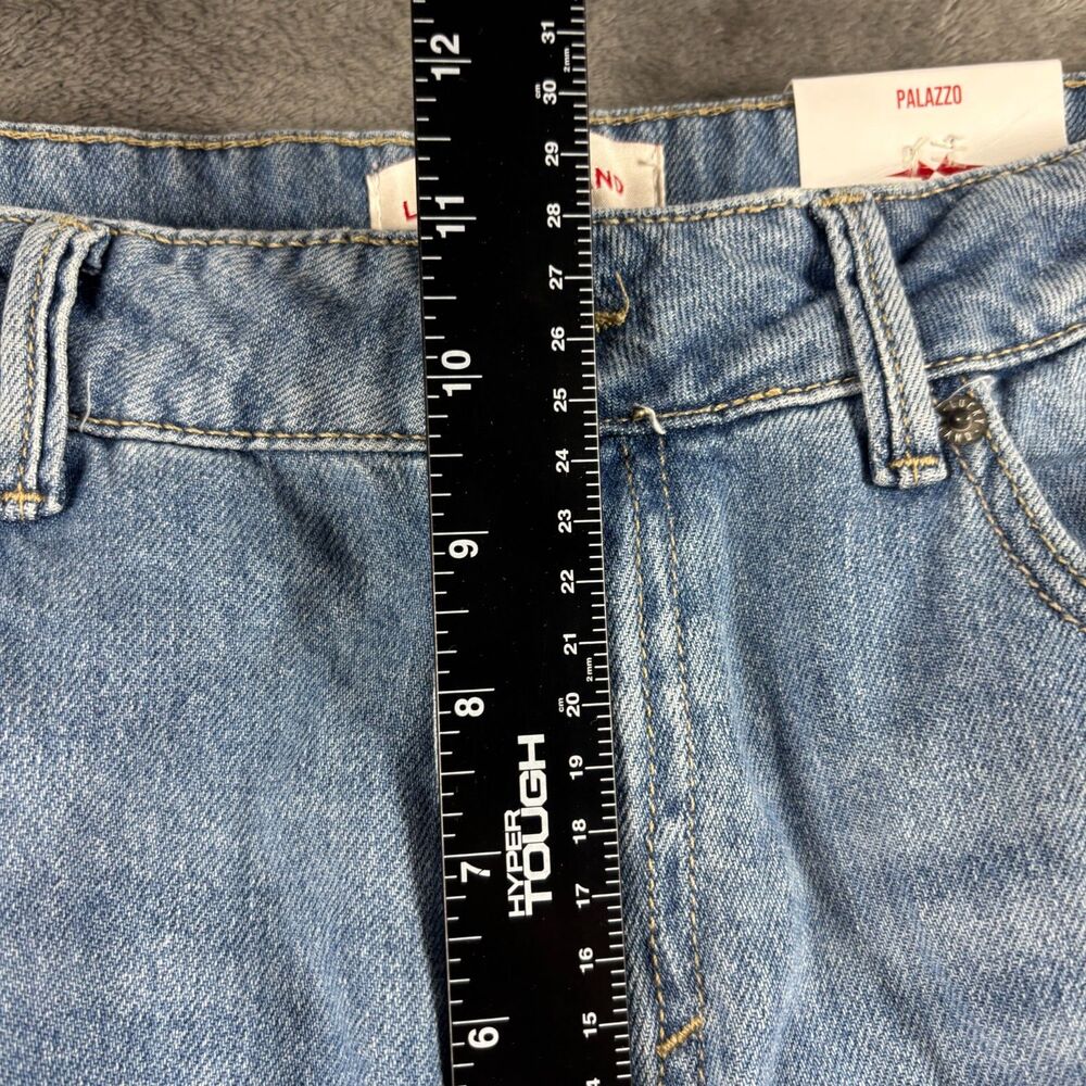 Lucky Brand Women Jeans NEW Pleated Denim Luxe Palazzo Wide Leg Baggy 10/30 P229 - Picture 7 of 14
